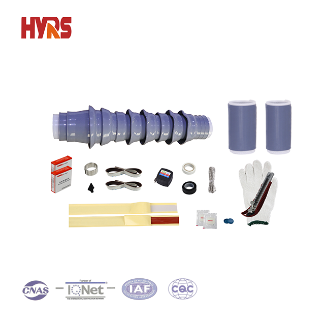 HUAYI 35kV Cold Shrinkable Single Core Termination Kit ສໍາລັບກາງແຈ້ງ